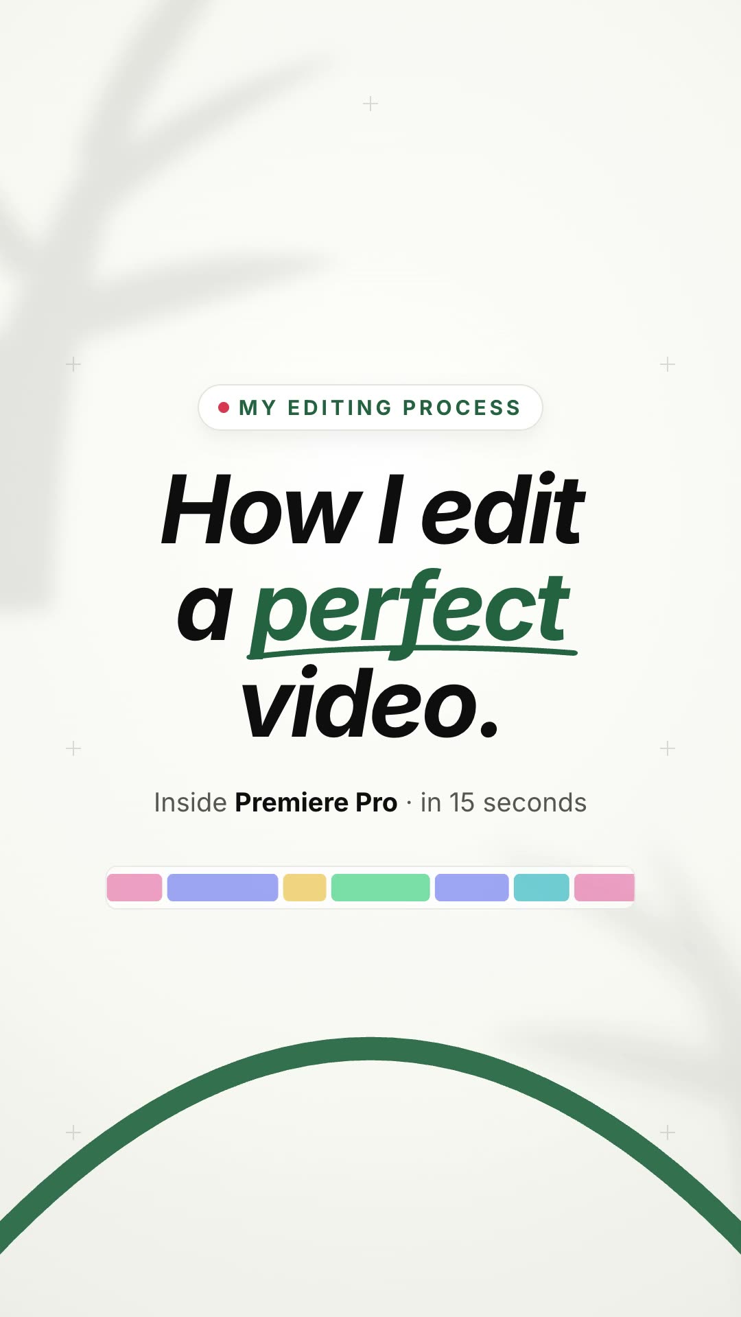 My editing process – video edited by Kunal Singh